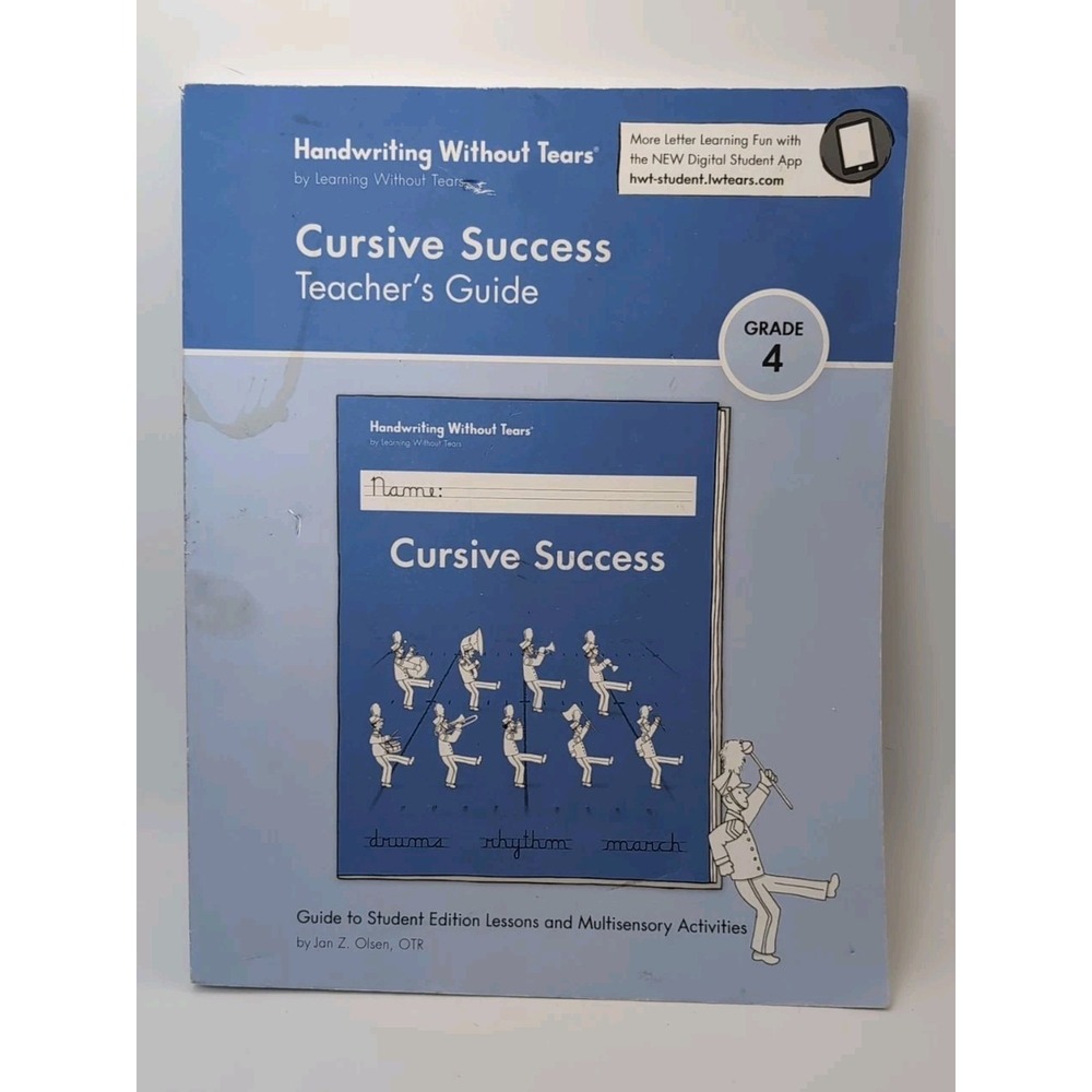 Handwriting Without Tears Cursive Success Teacher's Guide brand‎ new